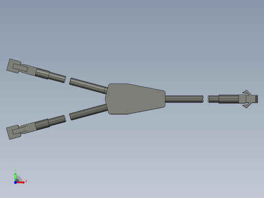 基恩士CA-D1W_kc图纸模型前视缩略图