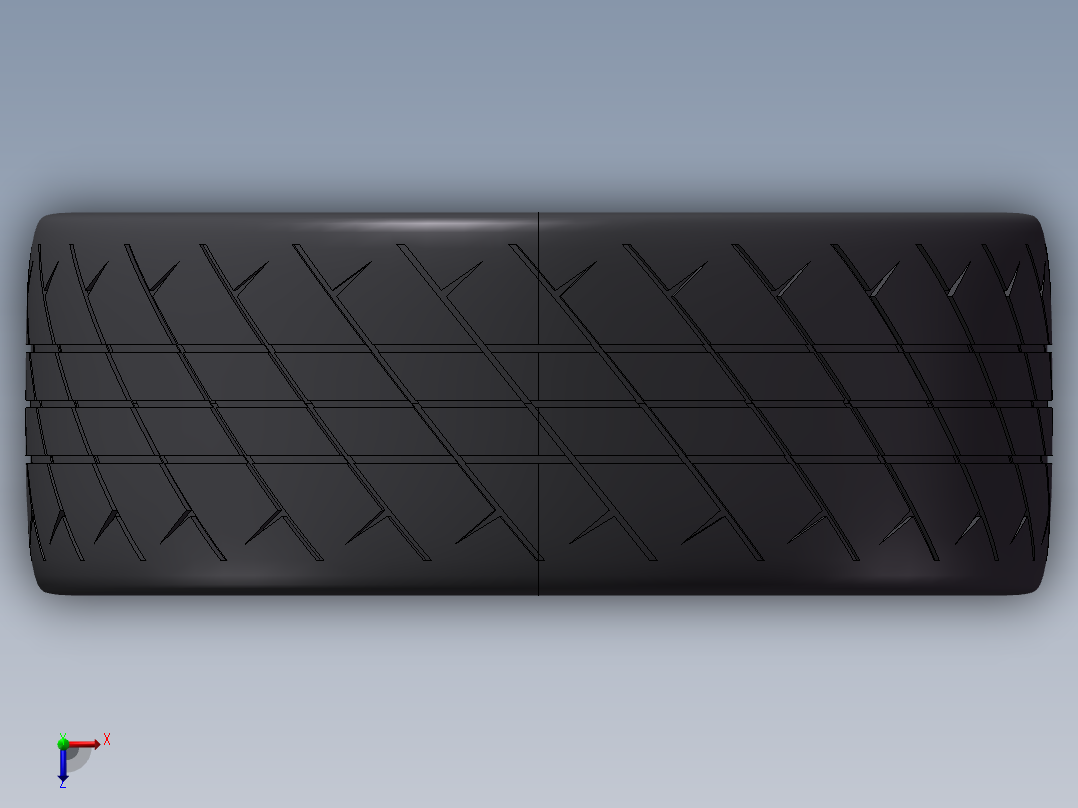 汽车轮胎俯视图