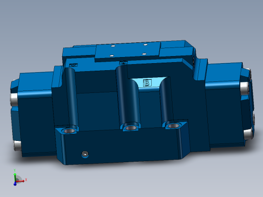 力士乐液压阀-H-4WEH_25 不带电磁阀
