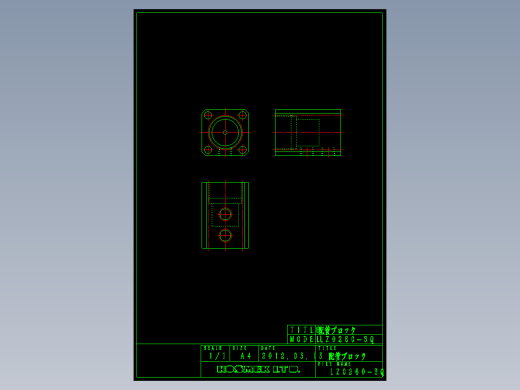 KOSMEKLZ0260-SQ多系列多零件图纸模型多系列多零件图纸模型缩略图