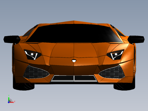 兰博基尼前视缩略图