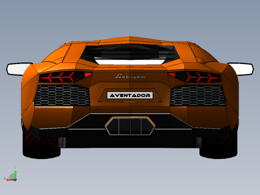 兰博基尼后视缩略图