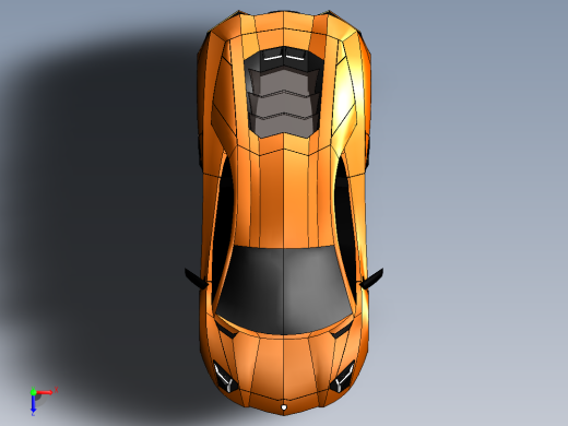 兰博基尼俯视缩略图