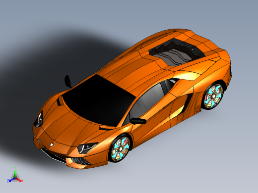 兰博基尼正等轴测缩略图