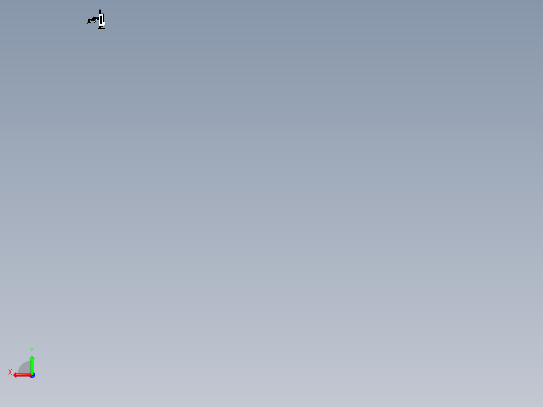 四轴SCARA机械手sw16可编辑后视图