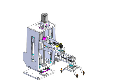 四轴SCARA机械手sw16可编辑缩略图