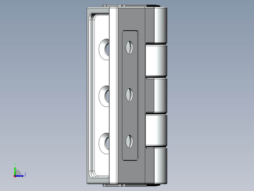 铰链、-合页heavy-左视图