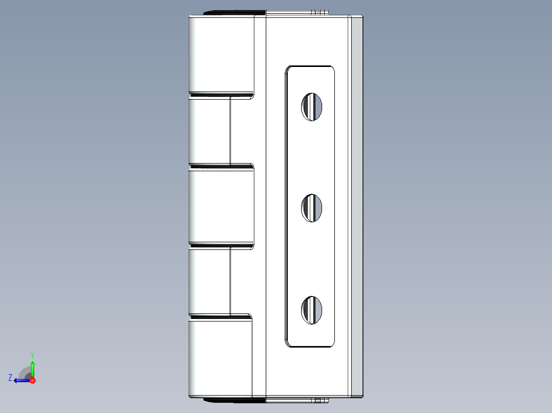 铰链、-合页heavy-右视图