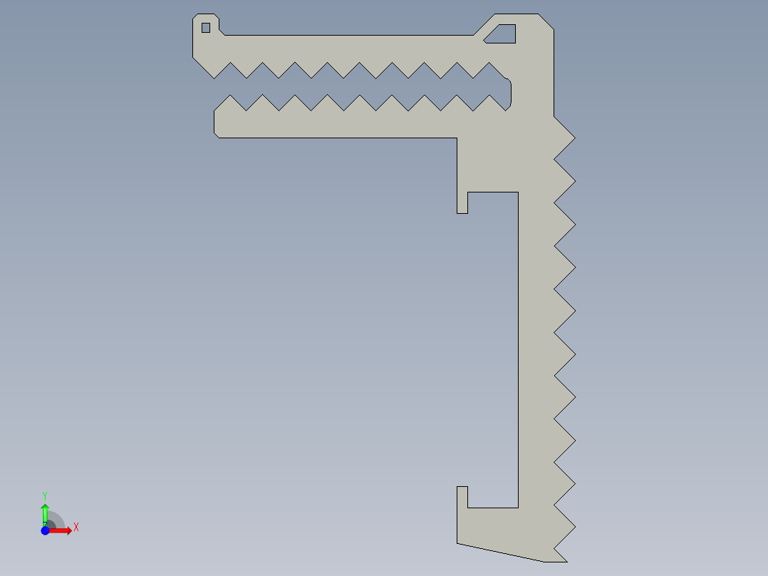 Iphone4 帽夹前视图