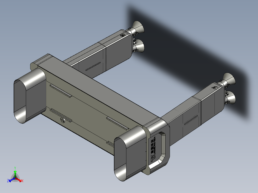 摇臂塔吊  总模型