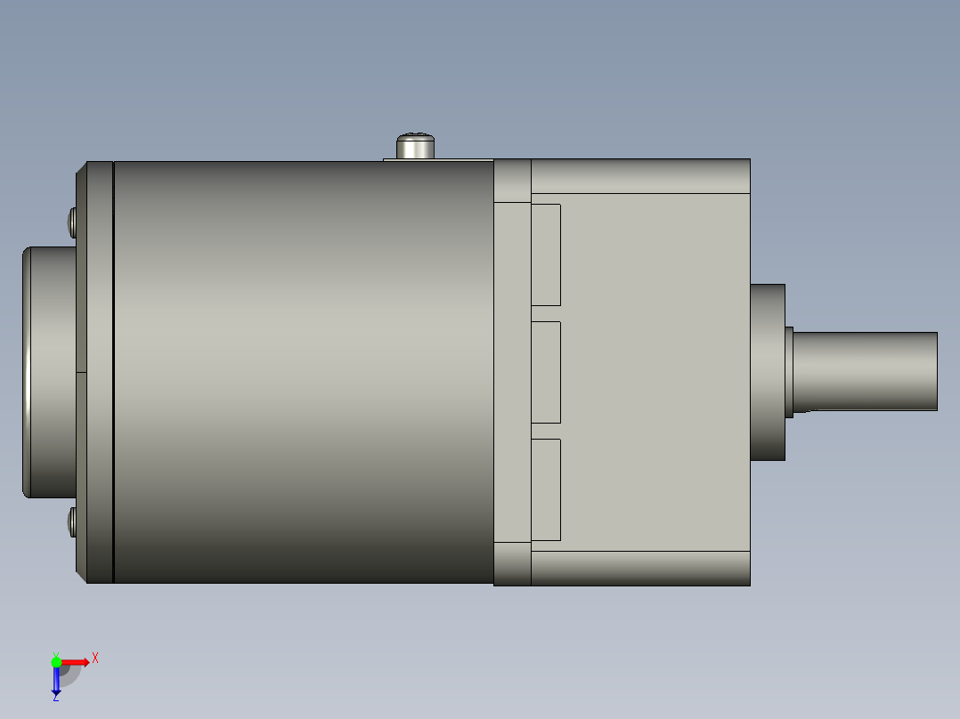 US4-425EC-A1感应电机俯视图