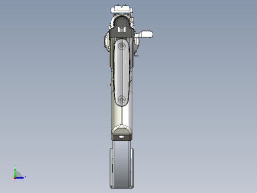 手枪左轮冲锋枪老式狙击步枪设计3D图纸ak-and-akm-workshop-plan STP IGS X_T左视缩略图