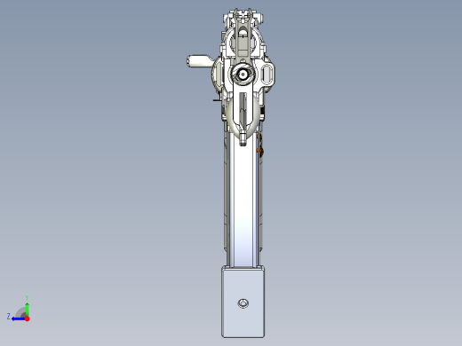 手枪左轮冲锋枪老式狙击步枪设计3D图纸ak-and-akm-workshop-plan STP IGS X_T右视缩略图
