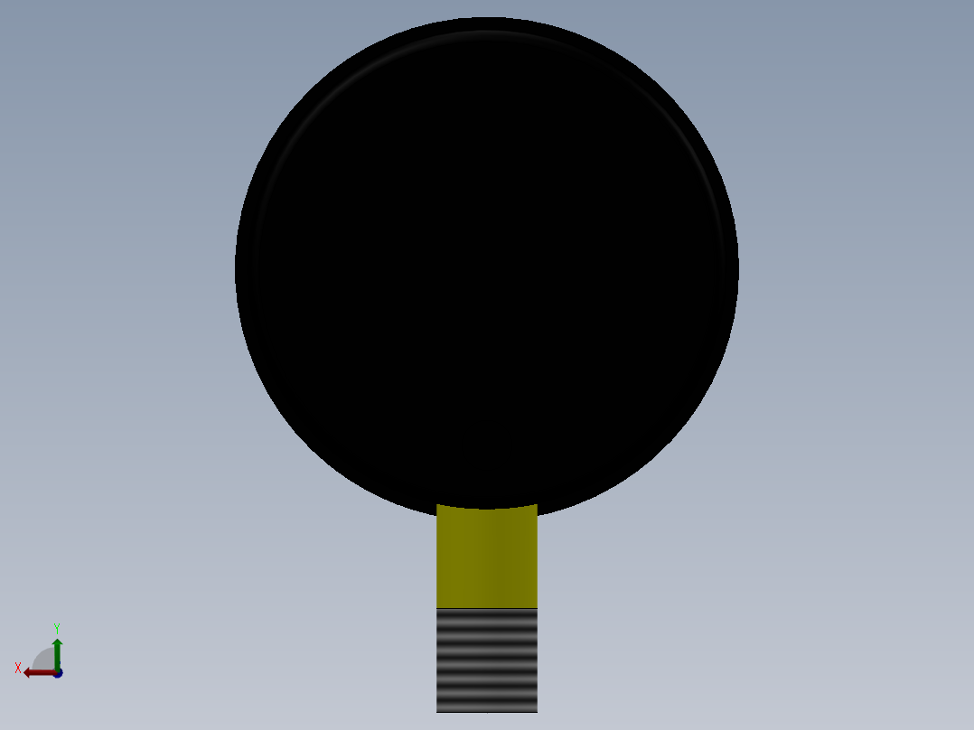 DR0102压力表后视图