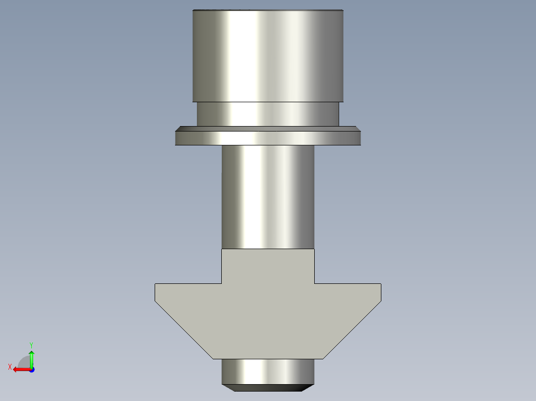 40铝合金-滑块螺母M8X25-组件后视图