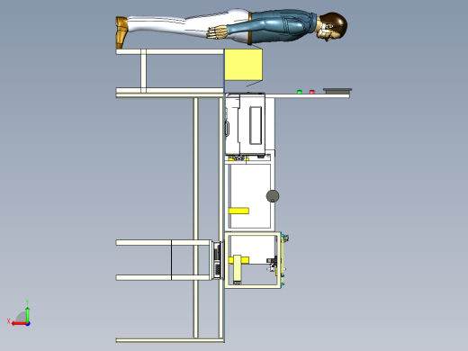 半自动人工装箱设备后视缩略图