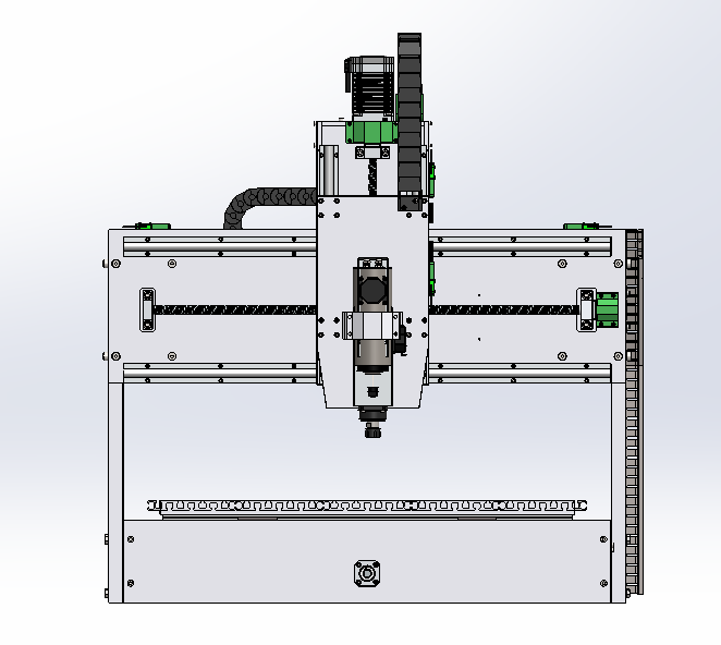 cnc龙门铣床设计