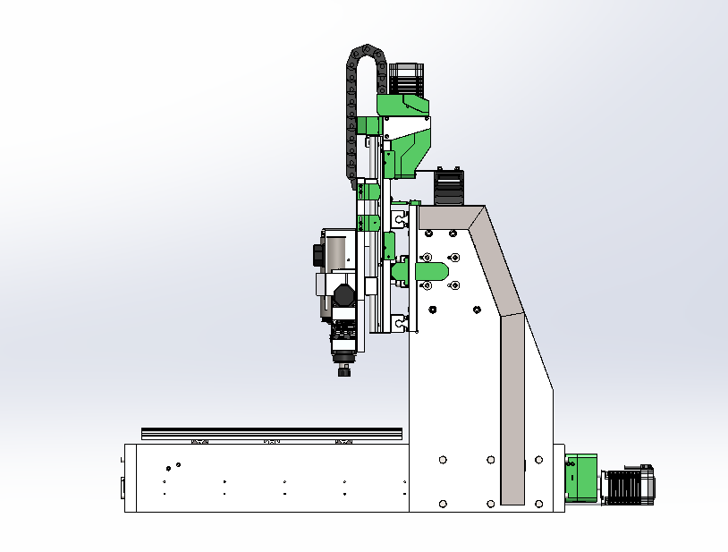 cnc龙门铣床设计