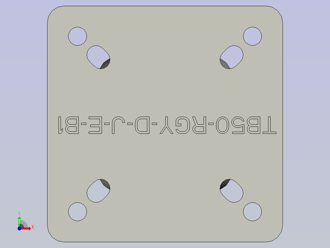 三色灯TPFB5-7前视图