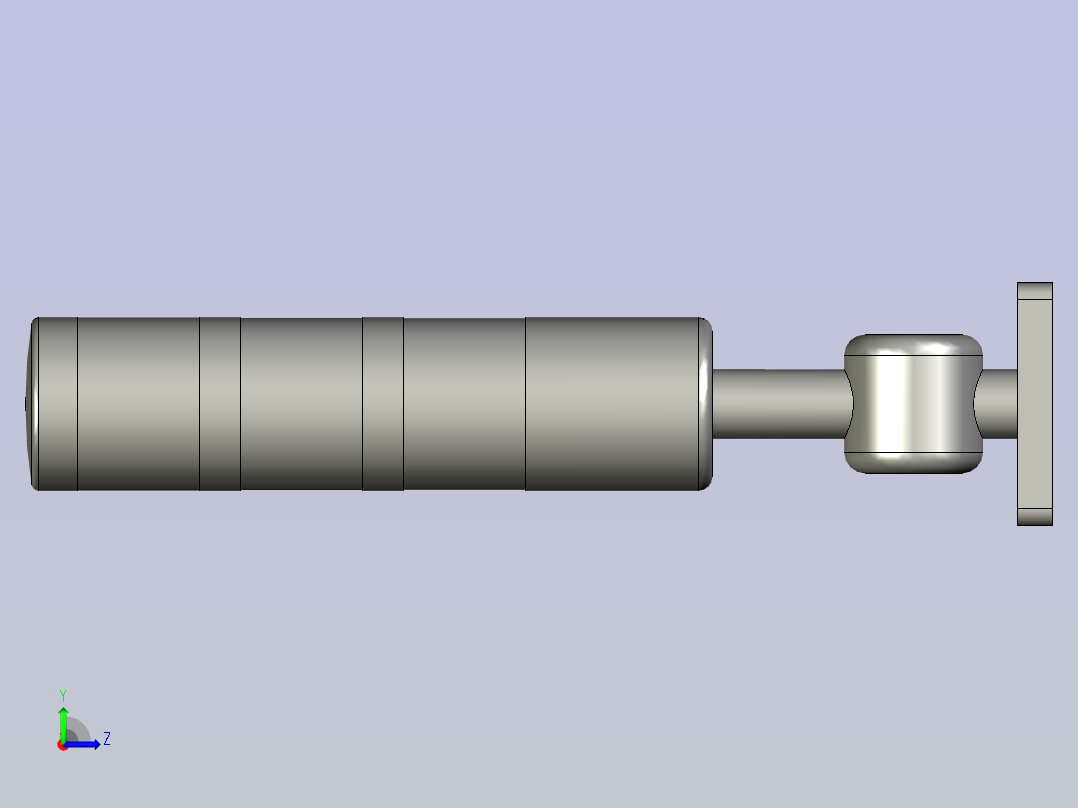 三色灯TPFB5-7左视图