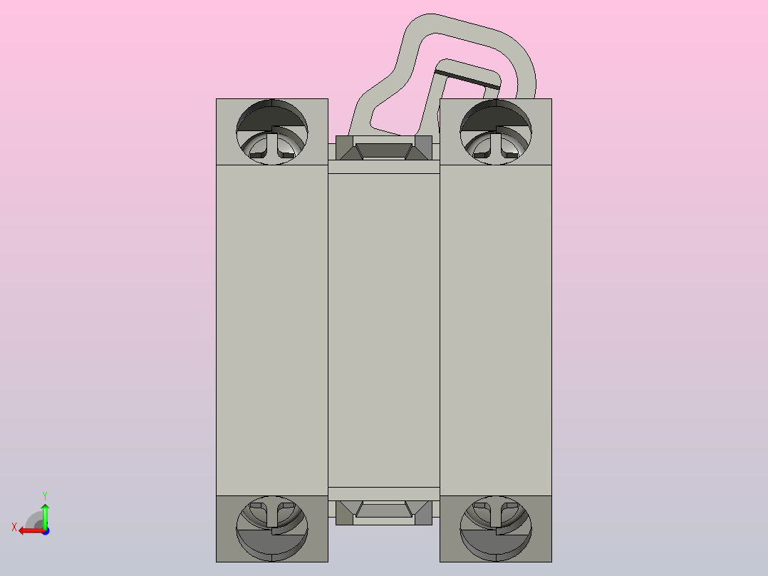 按钮开关YW1B-A1E10W后视图