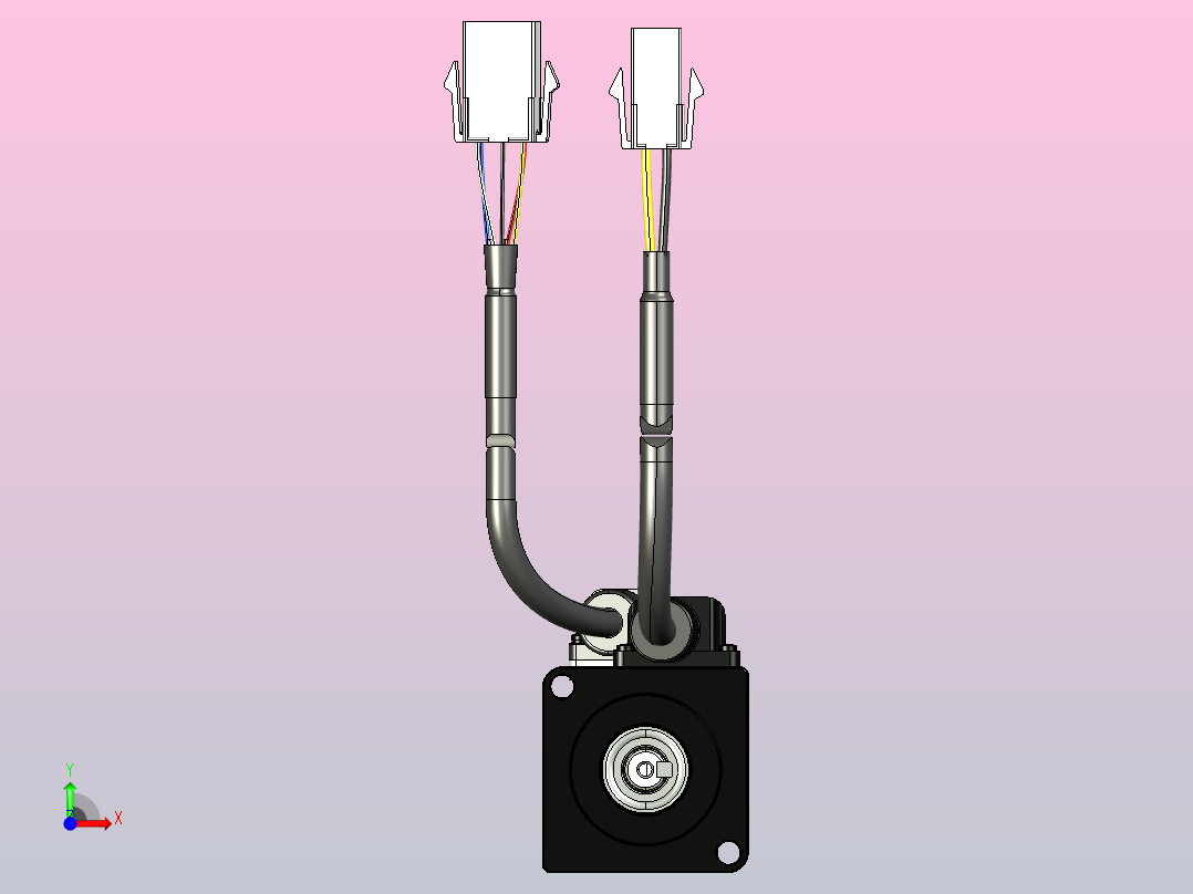 东菱伺服电机-ZNH01-010-N前视图