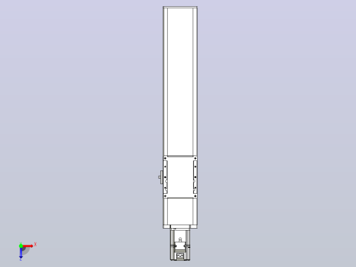 滚珠丝杠直线轴带导轨全封闭TPA-HCR-105D-1610C-L400-M-C-P40-N3俯视缩略图