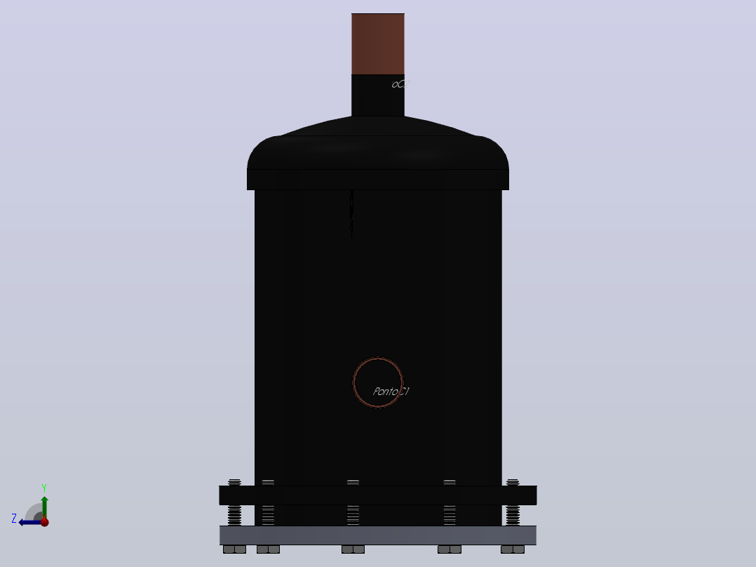 Secador3.0Auto-Desiccator干燥器右视图