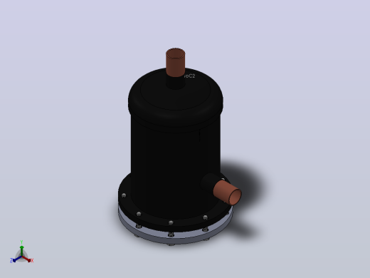 Secador3.0Auto-Desiccator干燥器正等轴测缩略图