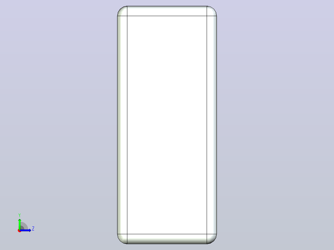 87x 片式电阻器封装 （SMD）RESC2012X50N左视图