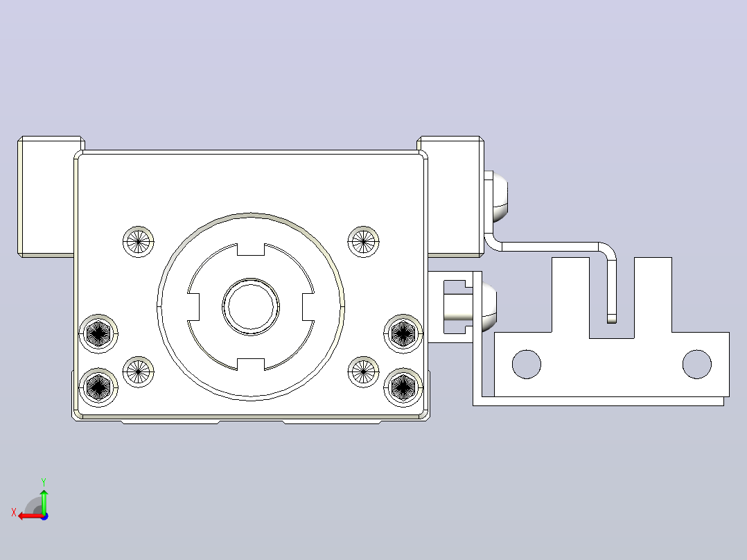 钢基模组TPA-KNR-4002C-150A1-M-F0S1后视图