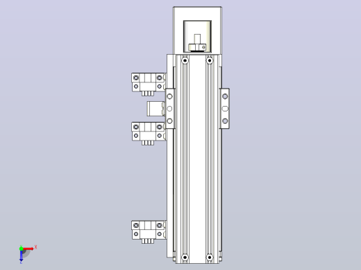 钢基模组TPA-KNR-4002C-150A1-M-F0S1俯视缩略图