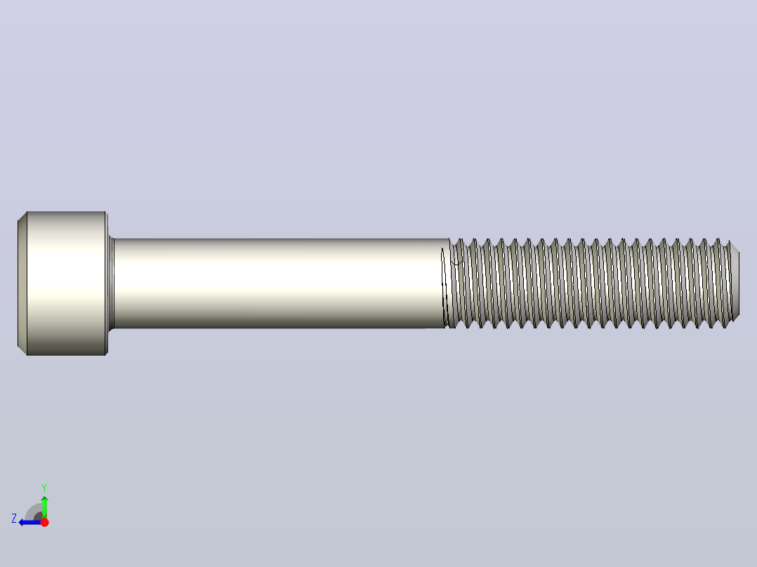 DIN_EN_ISO_4762_M10x70.ipt内六角螺钉右视图