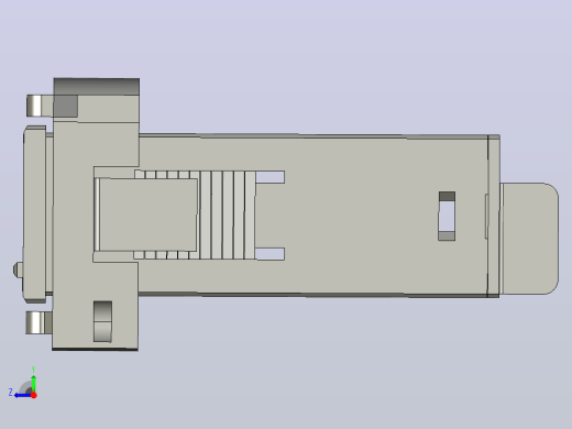 NJJ5-L电子式累时器三维模型202012右视缩略图