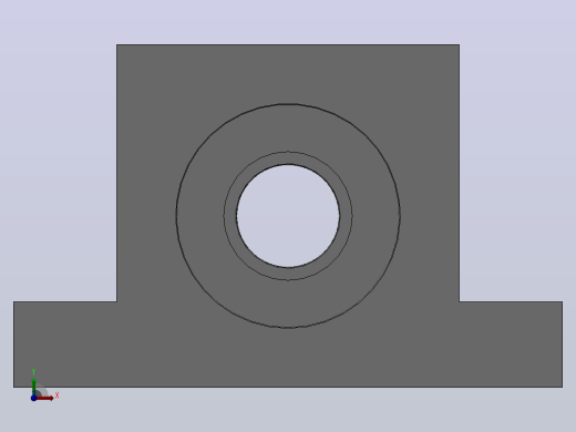 T型高度选择型轴承座组件_BTC-6201-2Z-20-A前视缩略图