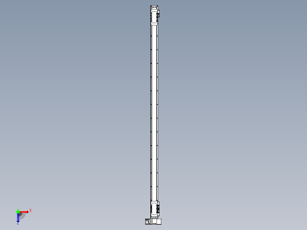 皮带直线轴双滑块型TPA-GCBS-50-P42-L625-RU-M10-N3俯视图