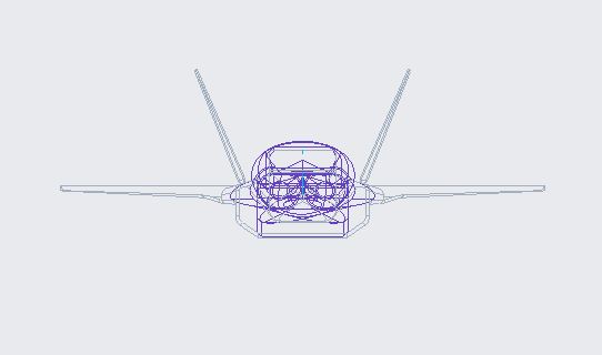 第五代军用战斗机全尺寸模型