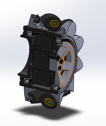 麦克纳姆轮小车sw2020可编辑
