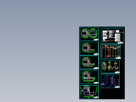 某学生公寓宿舍给排水及消防施工图纸