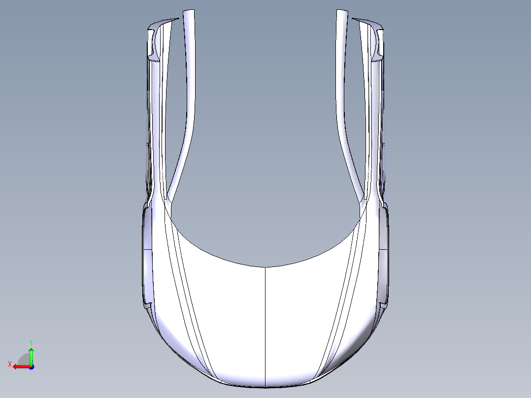 奥迪汽车后视图
