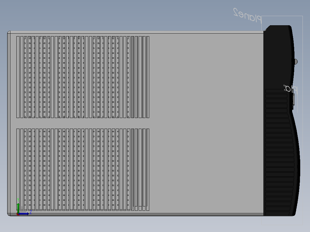 solidworks 空调左视图