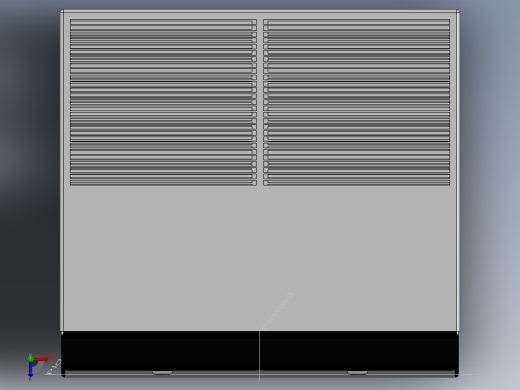 solidworks 空调俯视缩略图