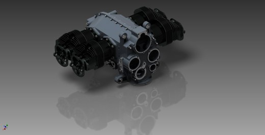 9_Continental c90飞机发动机缩略图