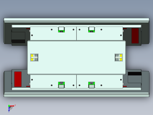 可调整拆卸式LCD屏支架俯视缩略图