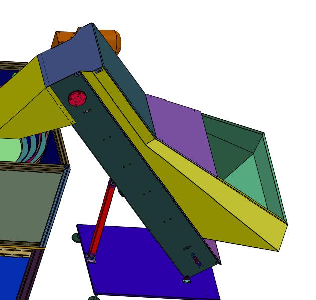 一体式振动盘料仓供料机构