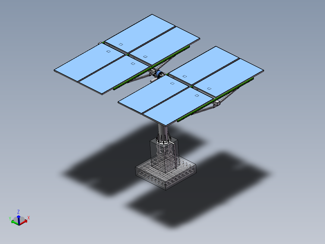 光伏双轴跟踪器