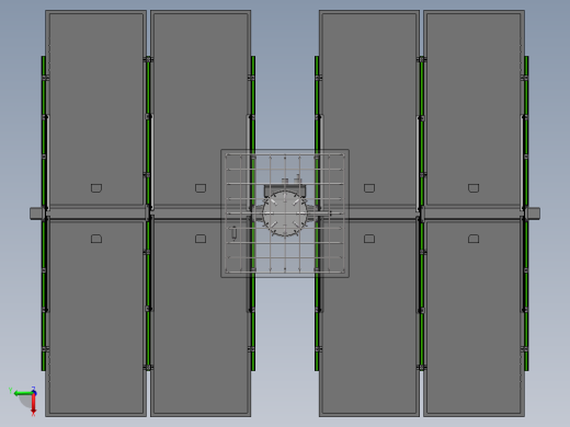 光伏双轴跟踪器后视缩略图