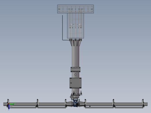 光伏双轴跟踪器俯视缩略图