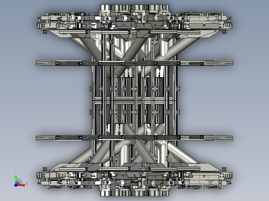 远程卫星信号传输设备前视图