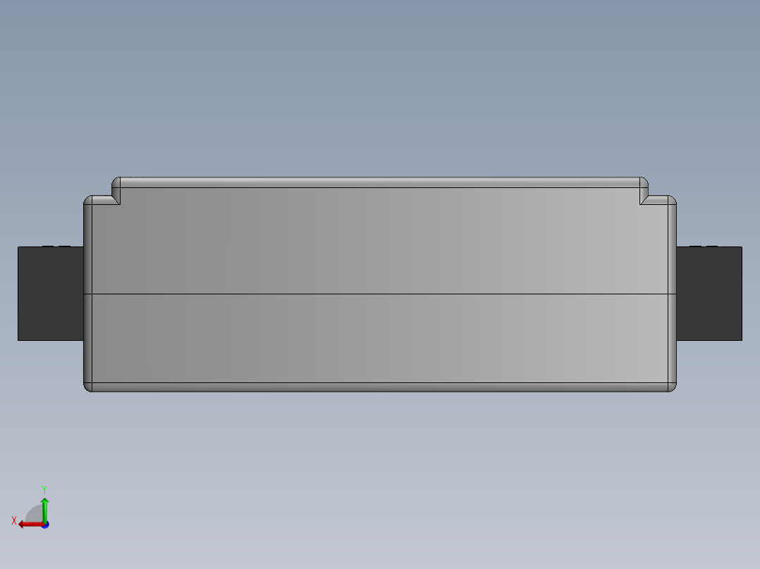 NI USB-6009 数据采集器模型后视图